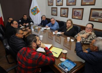 Evalúa Gabinete afectación por lluvias en Victoria.