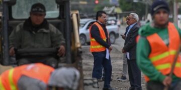Por concluir rehabilitación de red de agua y pavimentación de la calle 27.