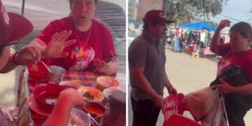 VIDEO VIRAL: Mujer se niega a pagar después de comer menudo y se convierte en tendencia como ‘Lady Pancita’.