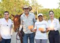 Juanjo Salazar apoya centro de equinoterapia Las Palomas