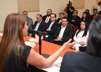 Reconoce alcalde Lalo Gattás labor del Tribunal Federal de Justicia Administrativa en Victoria.