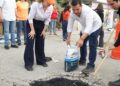 Juanjo Salazar exige solución de fondo a la crisis de baches en Ciudad Victoria