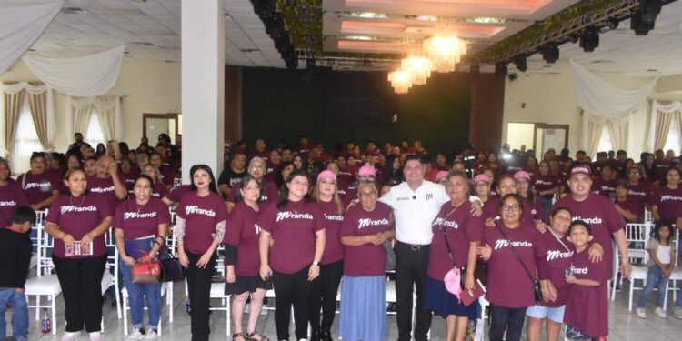 Jorge Luis Miranda Niño impulsa el liderazgo femenino con visión de justicia social y principios de MORENA