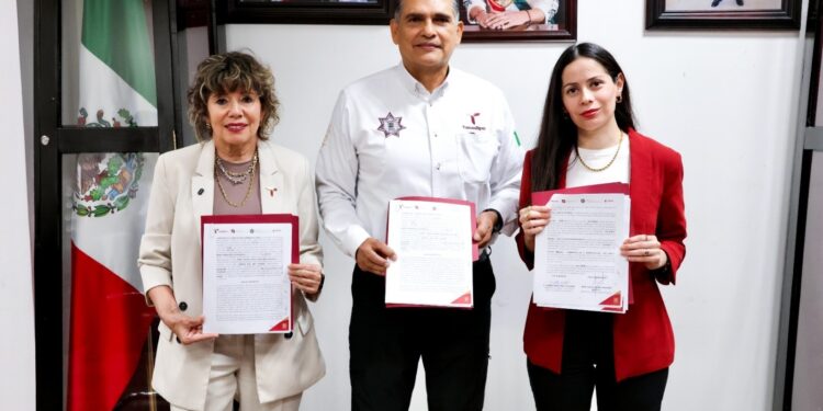Firma convenio Instituto de las Mujeres con la Secretaría de Seguridad Pública para fortalecer la atención integral a mujeres en CEDES