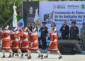 Asiste alcalde de Victoria a ceremonia de toma de protesta de jóvenes del SMN.