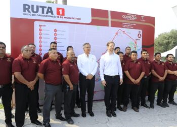 Pone en marcha Américo histórica modernización del transporte público en Tamaulipas