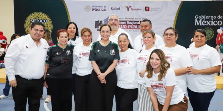 Tamaulipas intensifica la prevención con más de 123 mil acciones en la Semana Nacional de Salud Pública 2026