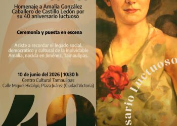 Preparan homenaje a Amalia González Caballero de Castillo Ledón en Tamaulipas