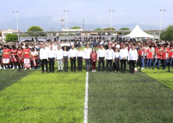 Reconoce Américo a las y los atletas tamaulipecos ganadores en la Olimpiada Nacional e impulsa infraestructura deportiva
